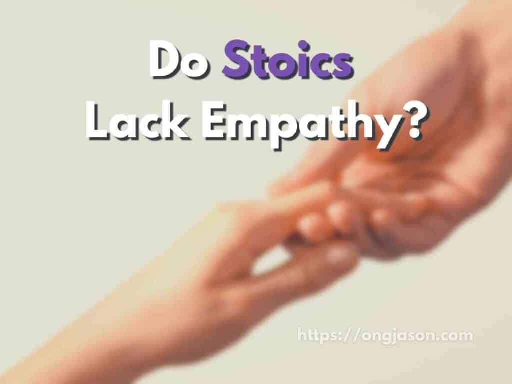 Do Stoics Lack Empathy